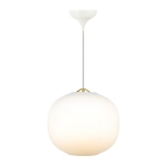 kinkiecik.pl Szklana lampa wisząca Navone 20 - DFTP, mleczny klosz 2220433001